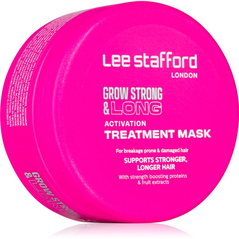 Lee Stafford Grow Strong & Long Activation Treatment Mask hair mask to treat hair brittleness 200 ml