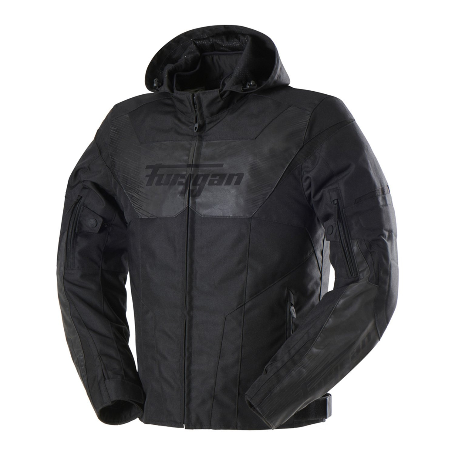 Furygan Shard HV Jacket Black Reflective Gray Size S