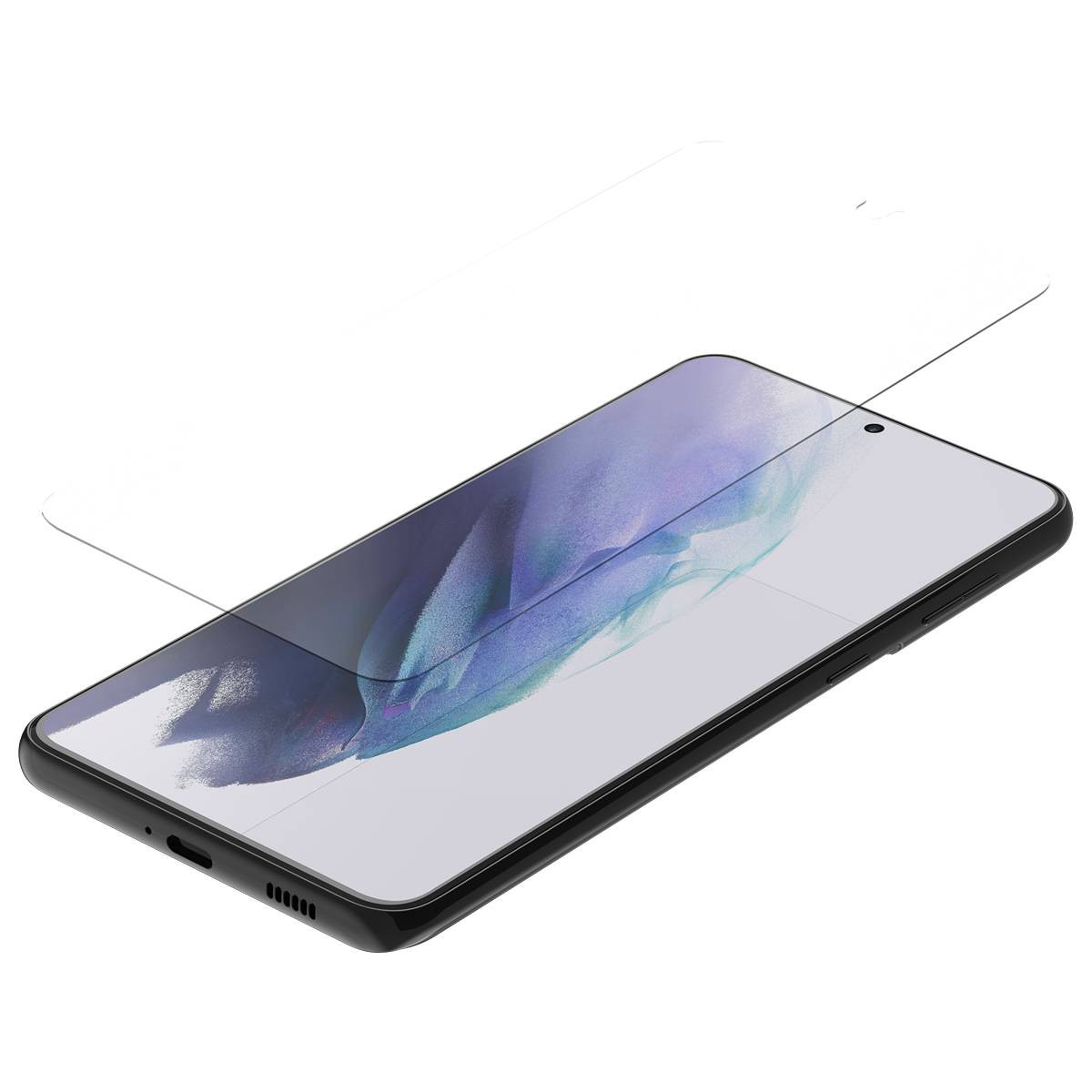 Quad Lock Glass Screen Protector S21+ Size