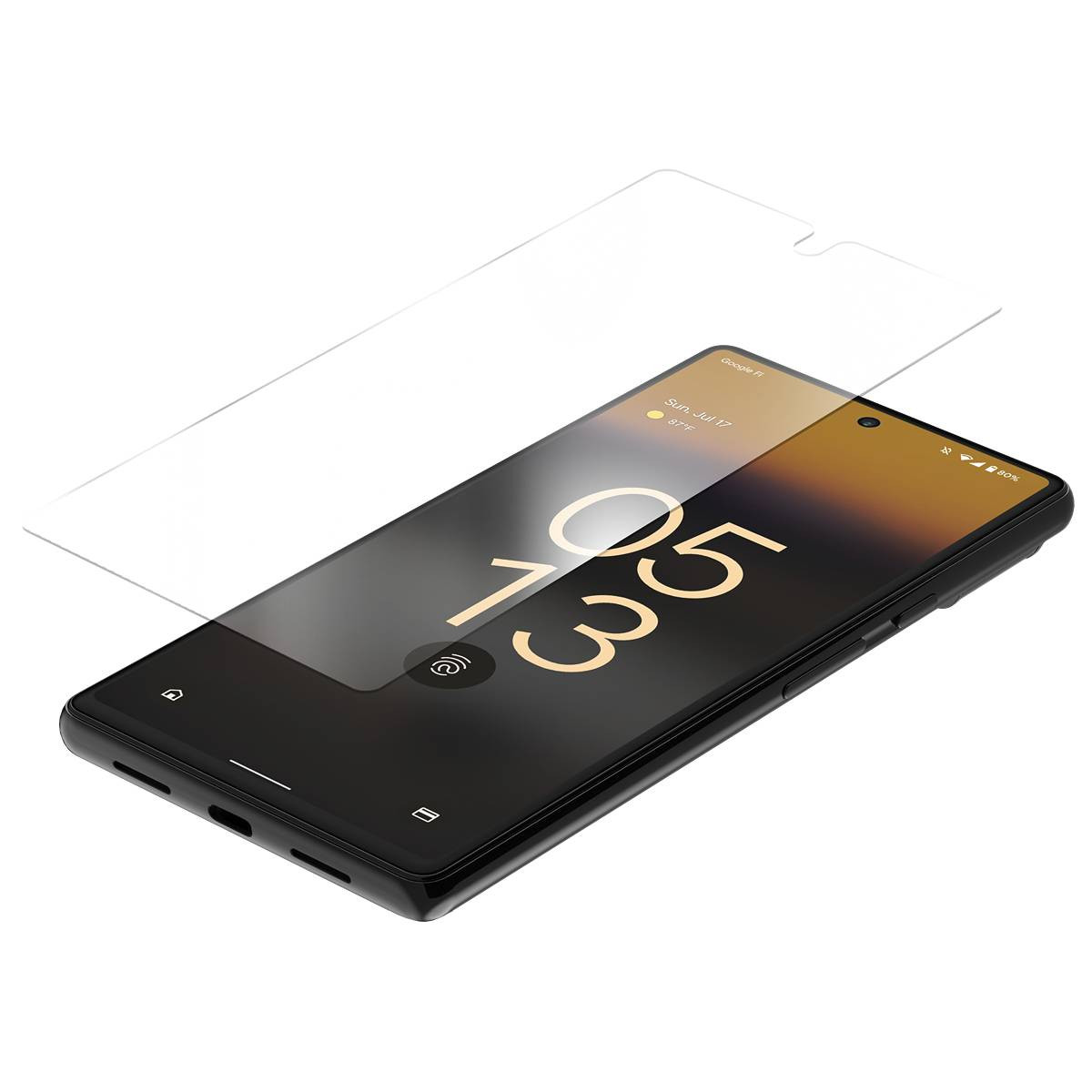 Quad Lock Film Screen Protector Pixel 6A Twin Pack Size