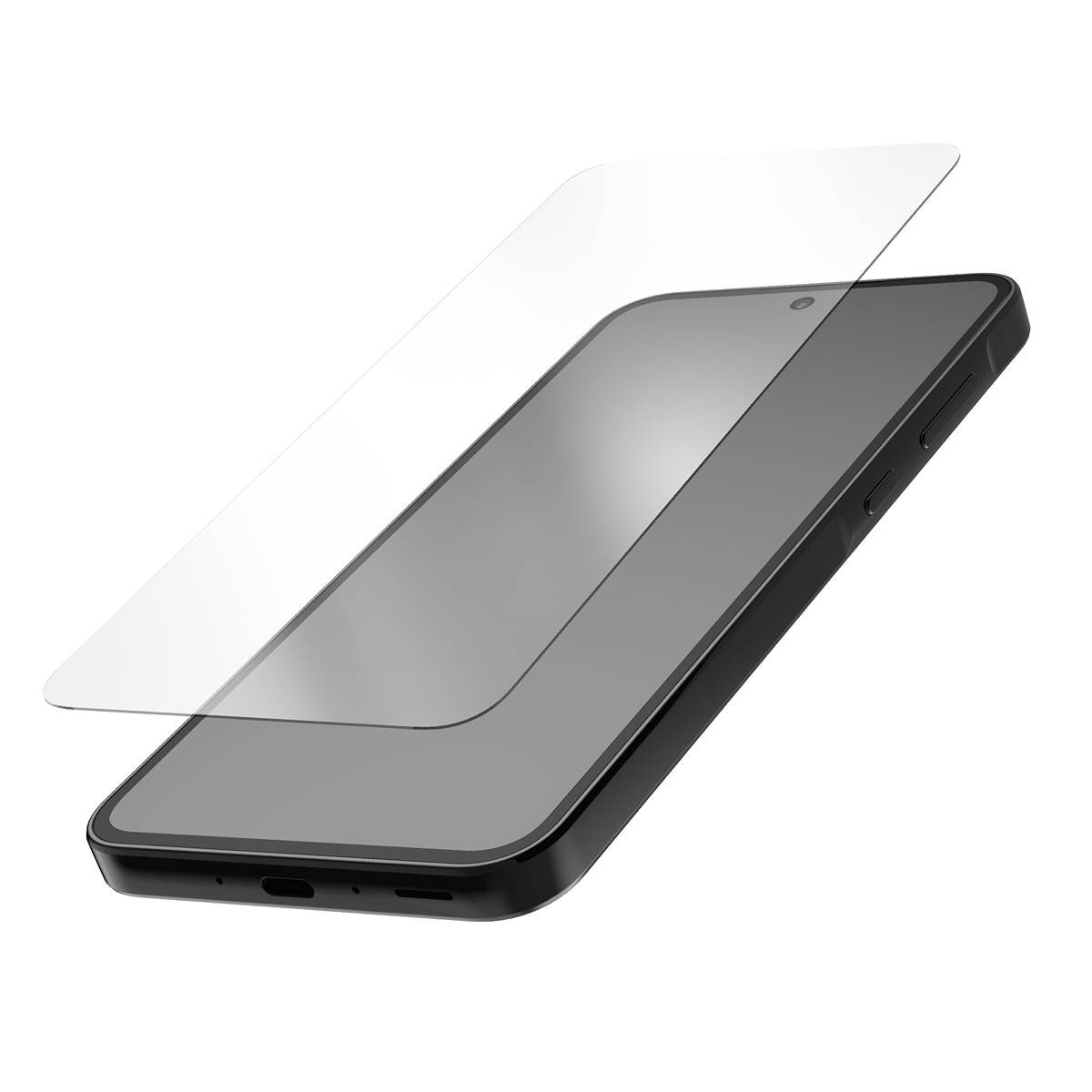 Quad Lock Glass Screen Protector Galaxy A54 Size