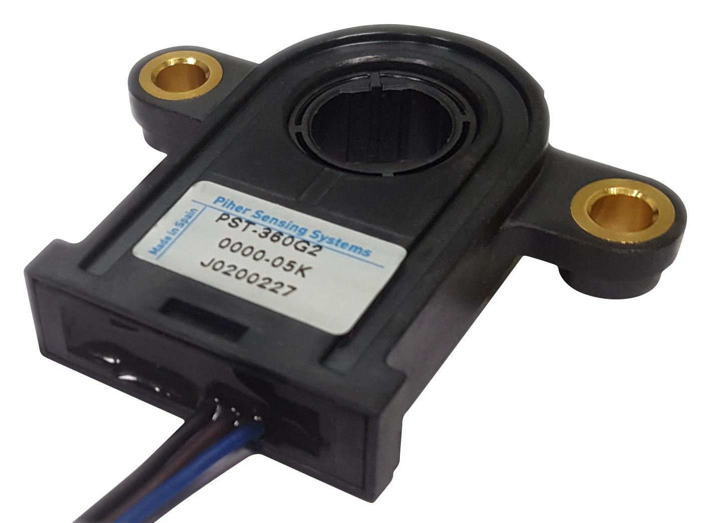 Amphenol Piher Sensors And Controls Pst360G2-1A-C0037-Era045-05K Hall-Effect Sensor, Flange, 45Deg, 5.5V