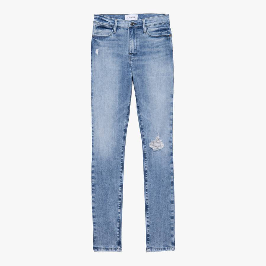Washed Blue Le High Skinny Jean