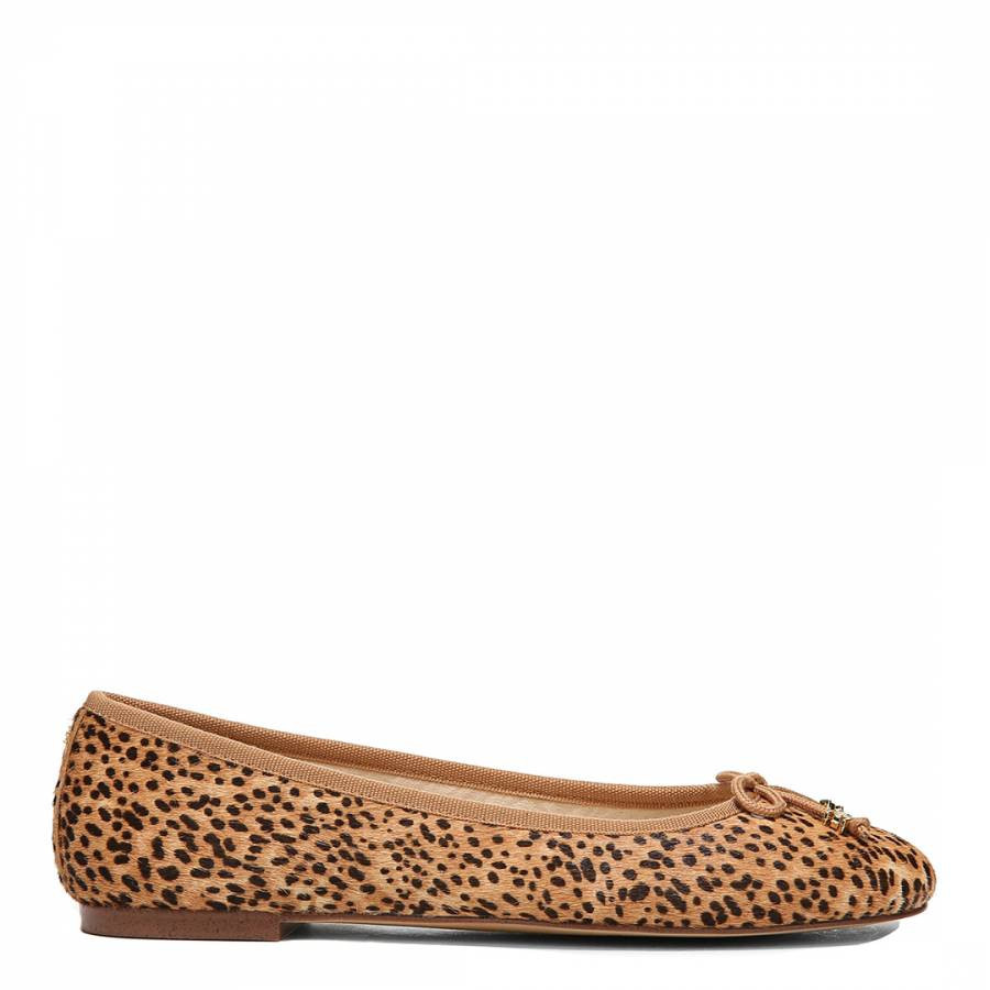 Leopard Leather Felicia Ballet Flat