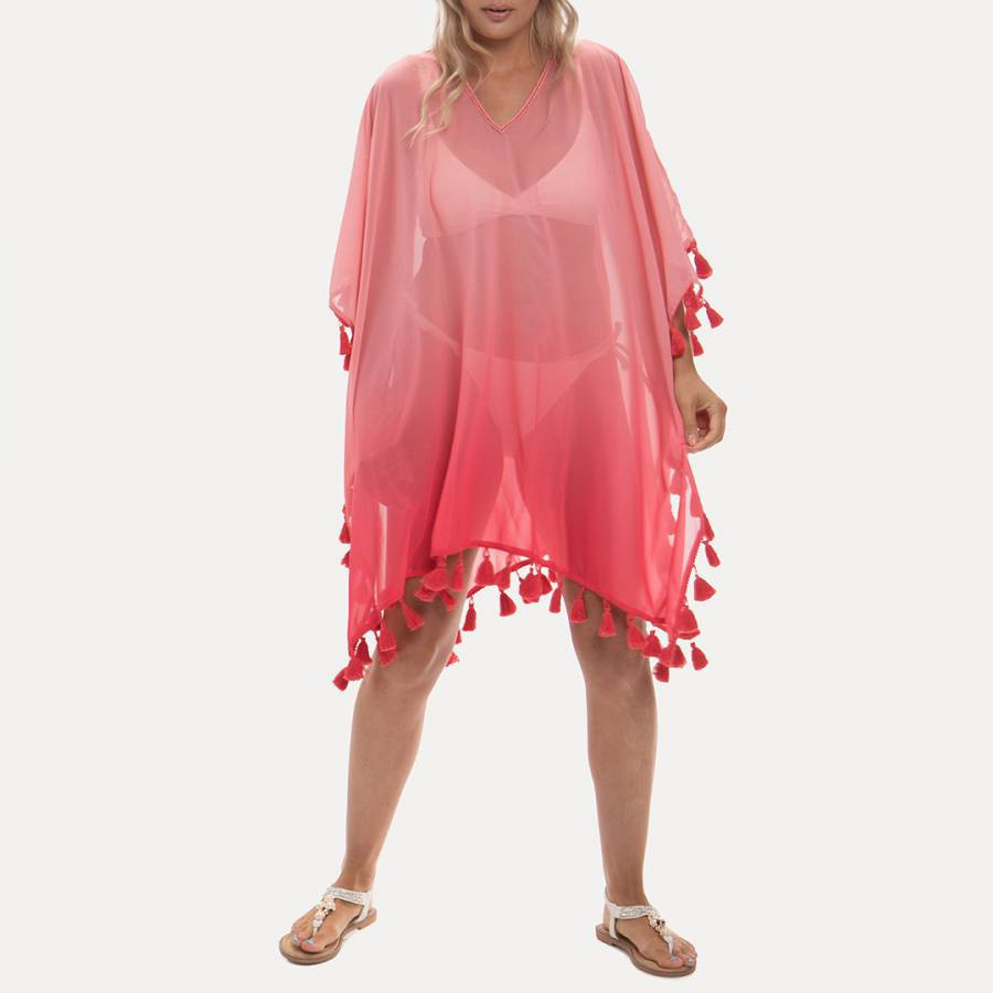 Pink Cannes Coverup