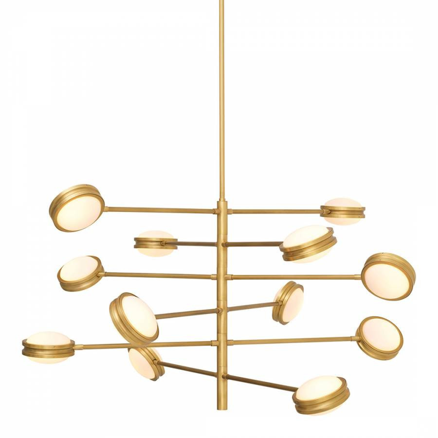 Blaize Chandelier Antique Brass