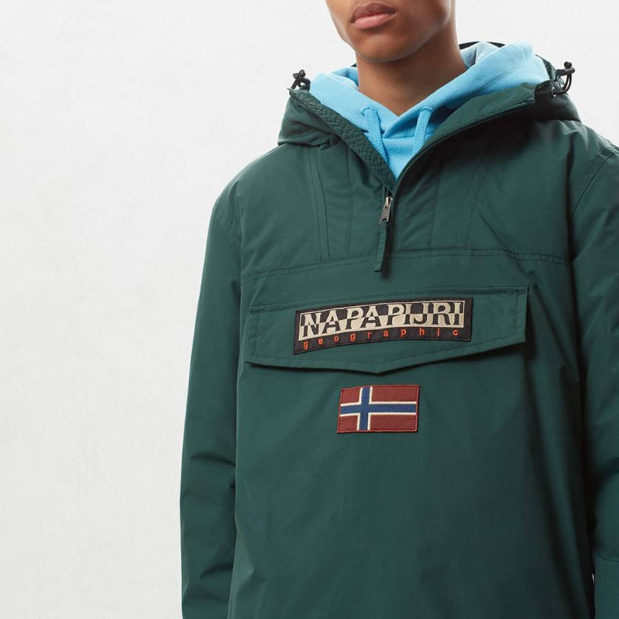 Green Rainforest Winter Anorak