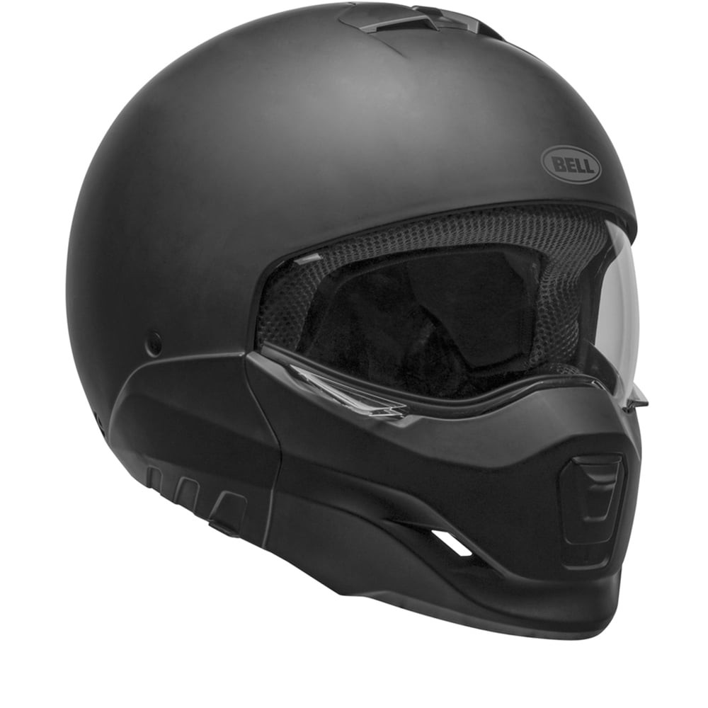 Bell Broozer Solid Matte Black Modular Helmet Size S
