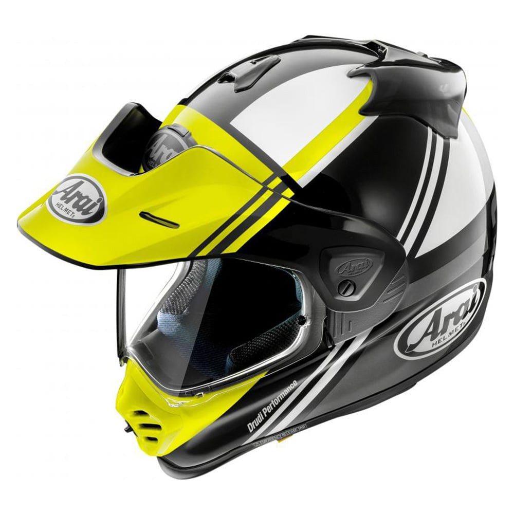 Arai TOUR-X5 Cosmic Fluor Yellow Adventure Helmet Size XS