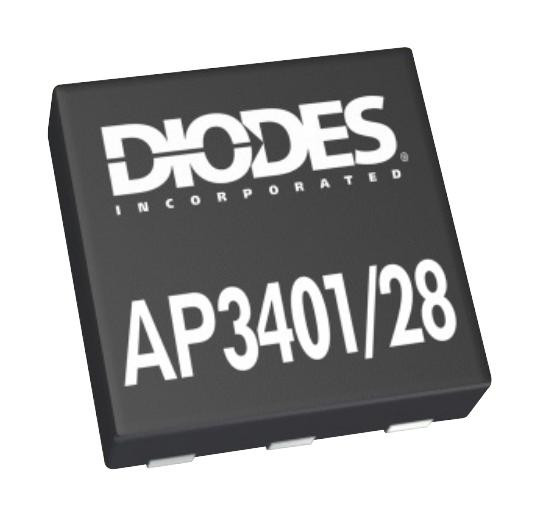 Diodes Inc. Ap9211Sa-Ac-Hac-7 Battery Protector, Li-Ion, Udfn2030-Ep