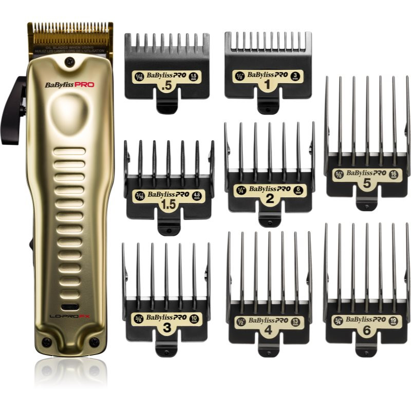 BaByliss PRO FX825GE LO-PROFX GOLD Clipper professional hair trimmer 1 pc