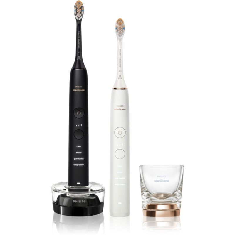 Philips Sonicare 9000 DiamondClean HX9914/69 sonic electric toothbrush, 2 shafts 2 pc
