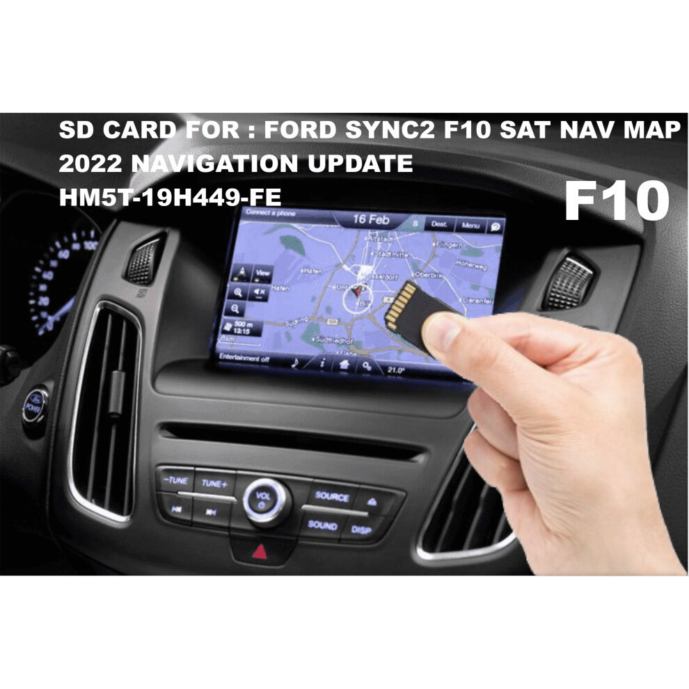 FORD SYNC2 F11 SAT NAV MAP SD CARD 2022/23 NAVIGATION  HM5T-19H449-FF