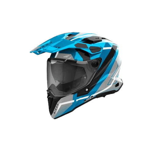 Airoh Commander 2 Mavick Cerulean Blue Adventure Helmet Size S