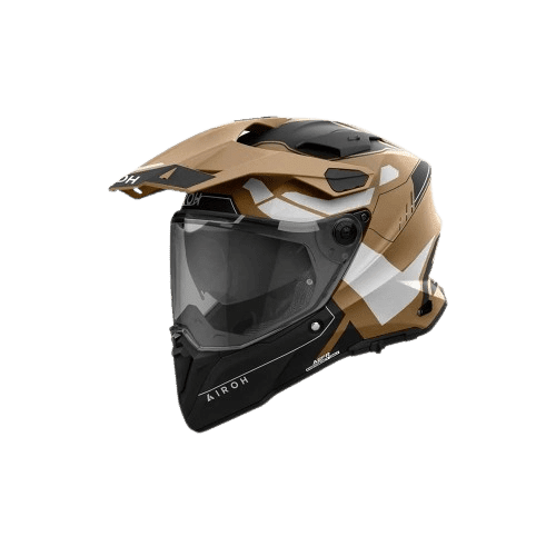 Airoh Commander 2 Reveal Sand Matt Adventure Helmet Size S