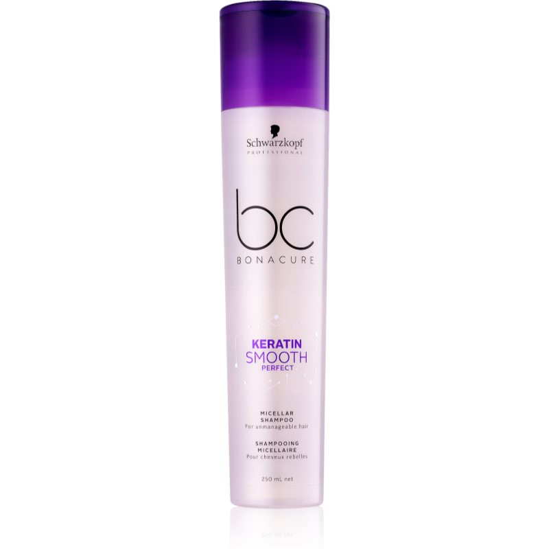 Schwarzkopf Professional BC Bonacure Keratin Smooth Perfect micellar shampoo for unruly hair 250 ml