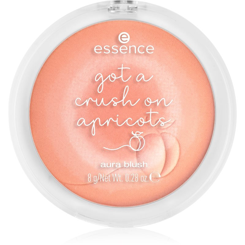 essence got a crush on apricots powder blusher shade 01 Abracadapricots 8 g