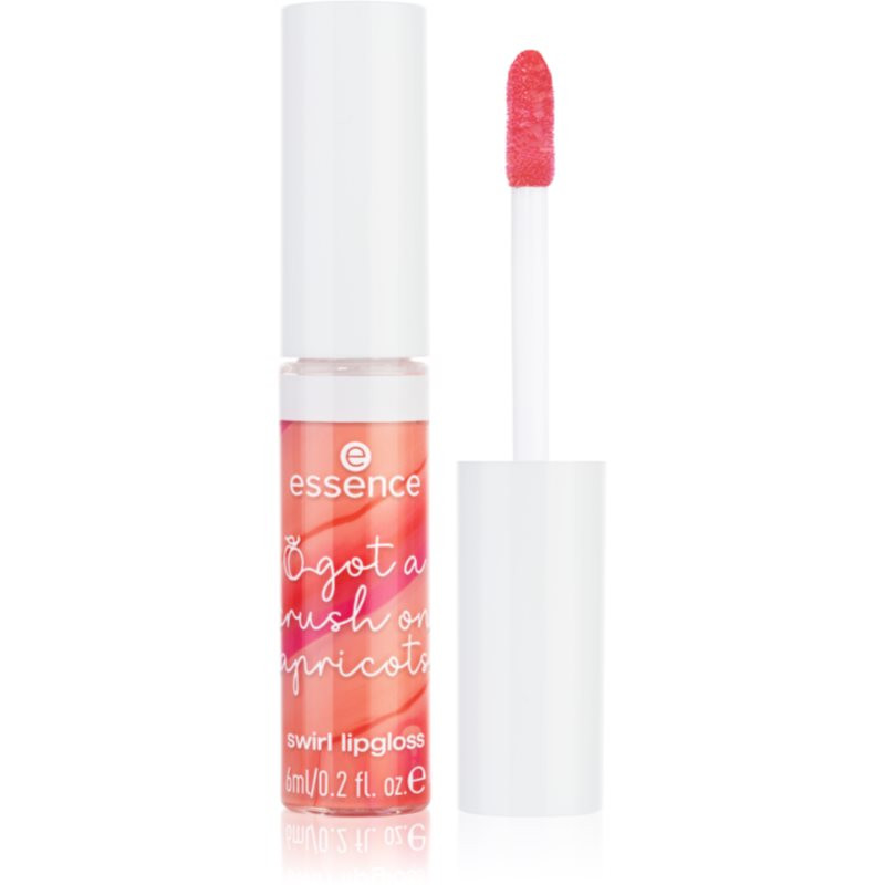 essence got a crush on apricots shimmering lip gloss shade 01 Apricotely In Love 6 ml