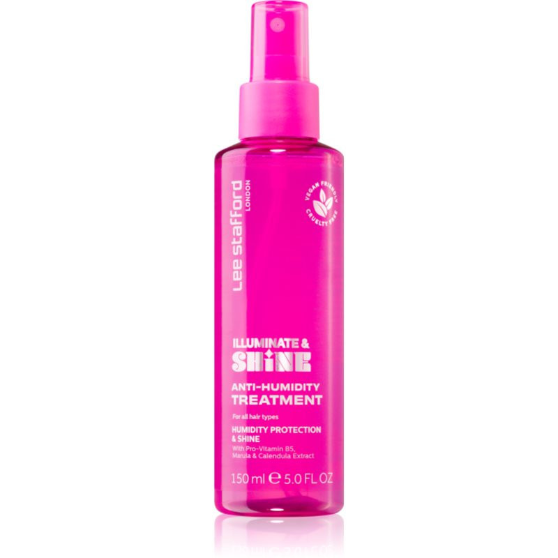 Lee Stafford Illuminate & Shine Anti-Humidity Treatment anti-frizz hair spray 150 ml