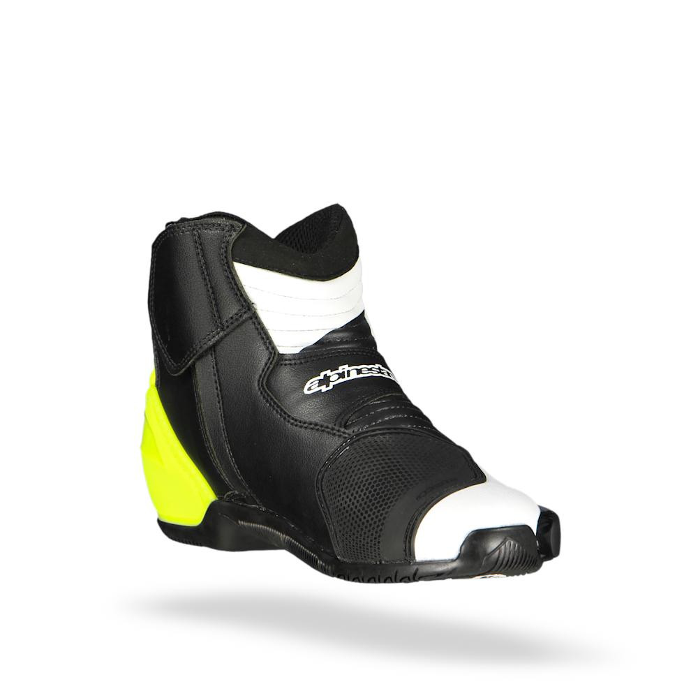 Alpinestars SMX-1 R Black White Yellow Fluo Size 40