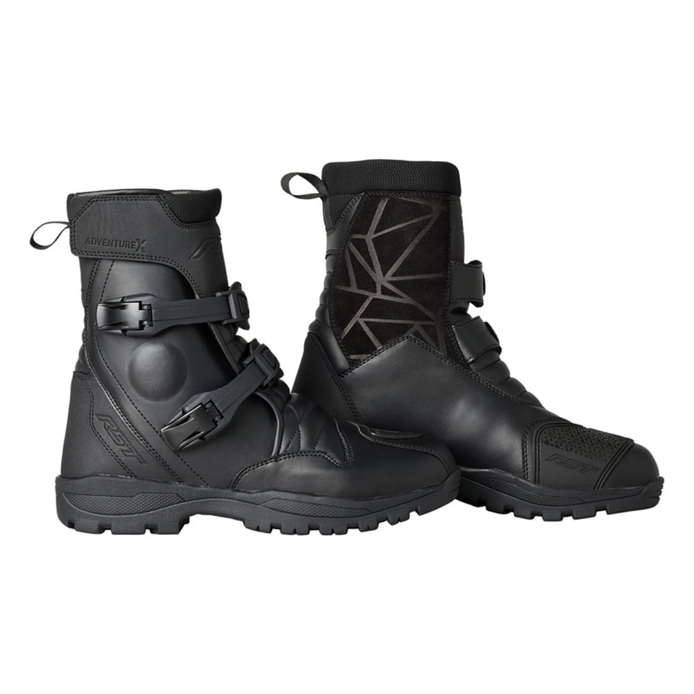 RST Adventure-X Mid Waterproof Boots Black Size 40