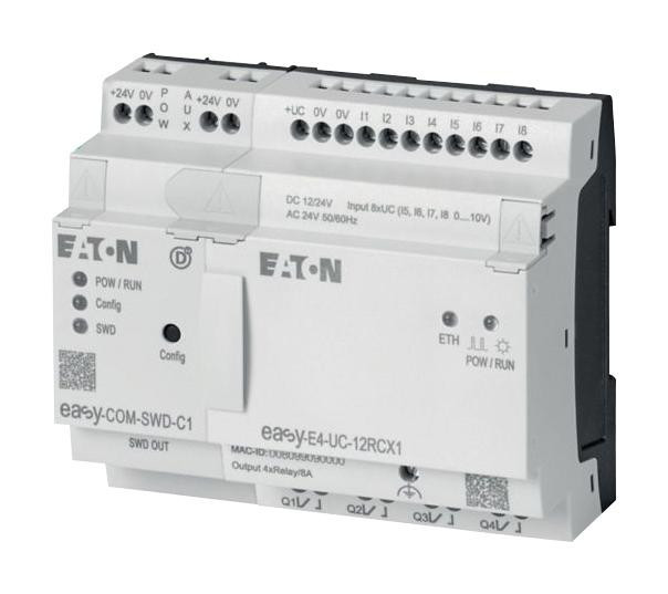 Eaton Moeller Easy-Box-E4-Ucx-Swd1 Starter Kit, Ctrl Relay/comm Module, 24V