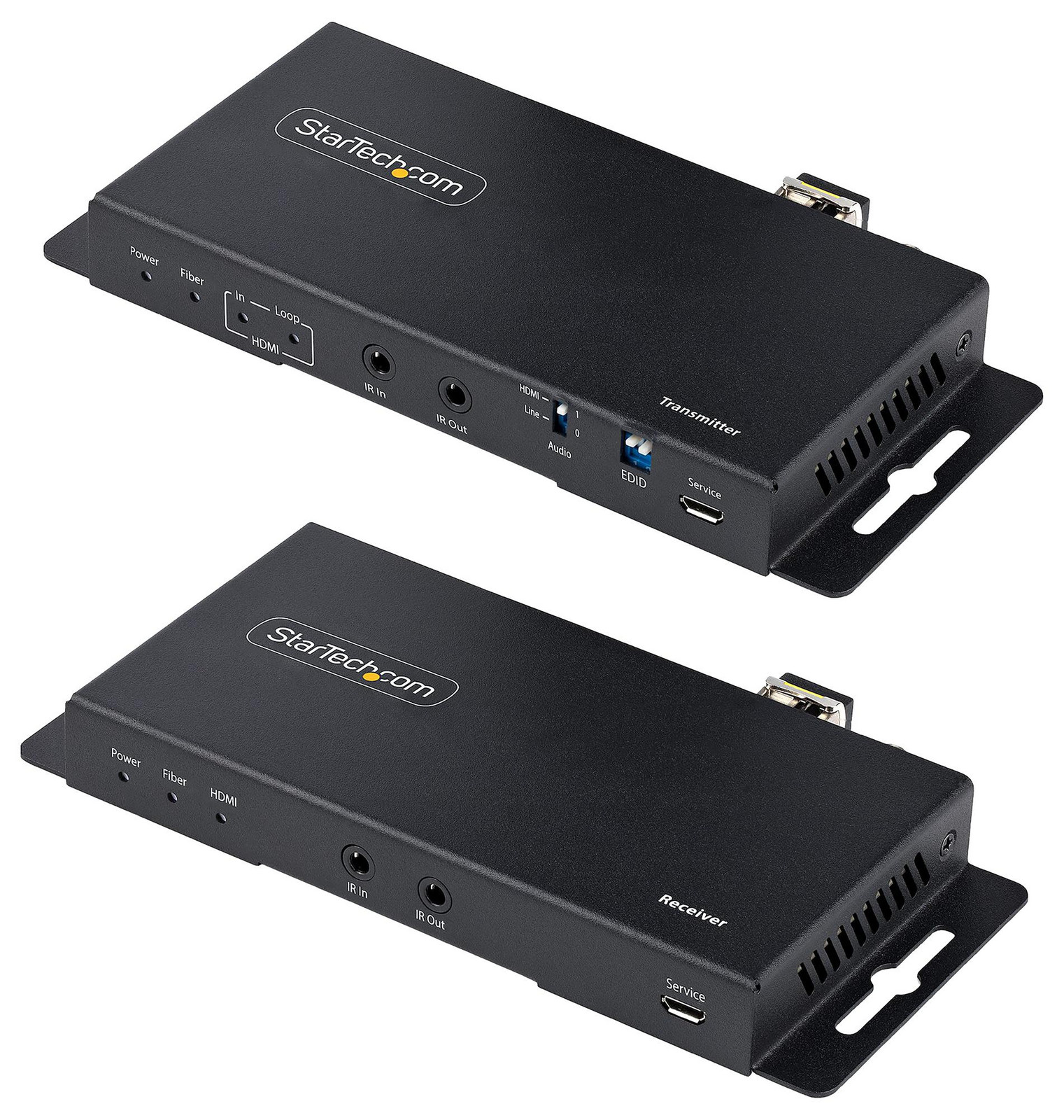 Startech St121Hd20Fxa2 Extender, Hdmi Over Fibre, 18Gbps