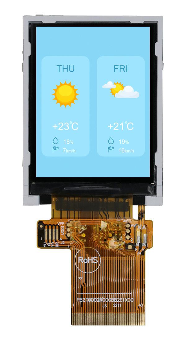 Midas Displays Mdt0200Fih-Multi Lcd Tft Module, 2