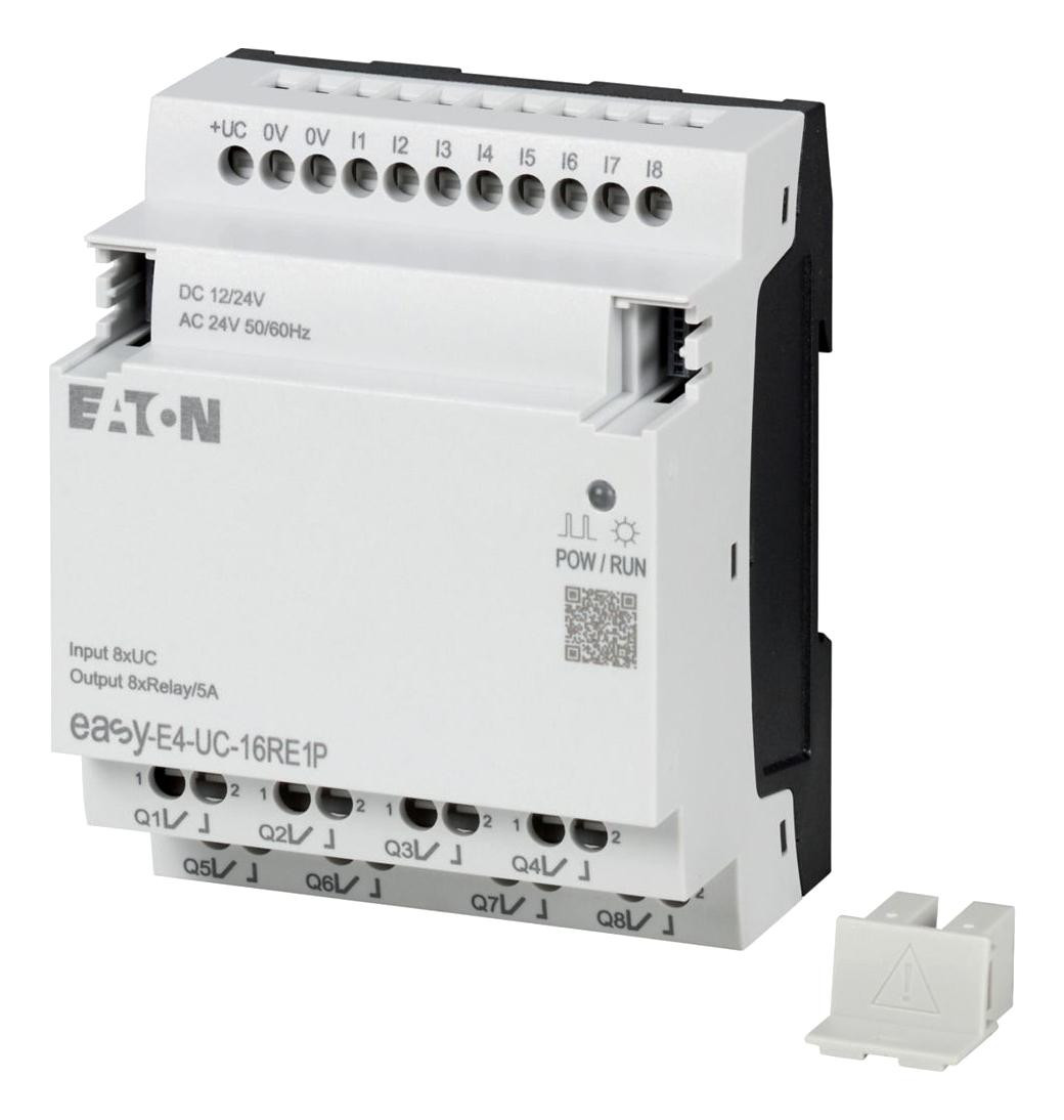 Eaton Moeller Easy-E4-Uc-16Re1P I/o Expansion Module, 16 I/o, 85-264Vac