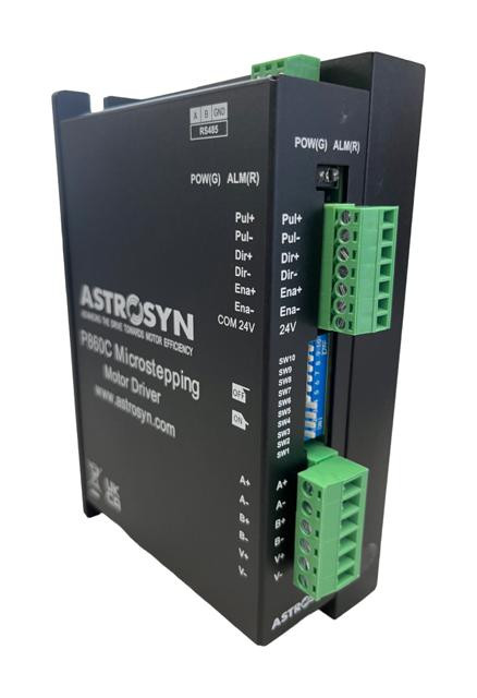 Astrosyn P860C Microstep Driver, 2-Ph/4-Ph, 110Vdc/8.4A