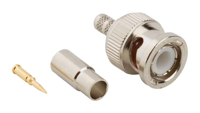 Amphenol RF 000-36650-3Rfx Rf Coax Connector, Bnc Plug, 50 Ohm