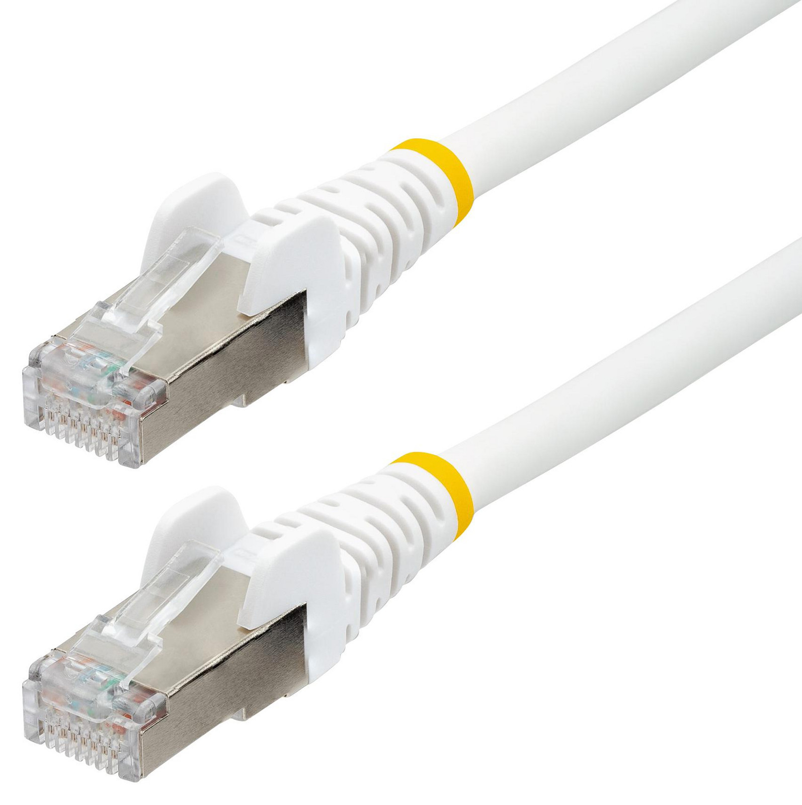 Startech Nlwh-1M-Cat6A-Patch Enet Cord, Cat6A, Rj45 Plug-Plug, 1M