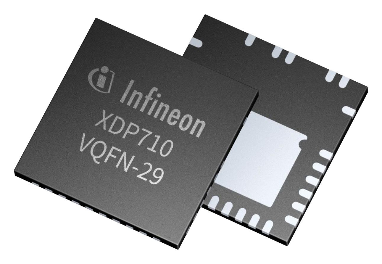 Infineon Xdp710002Xuma1 Hot-Swap Ctrl, Vqfn-Ep-29, 125Deg C