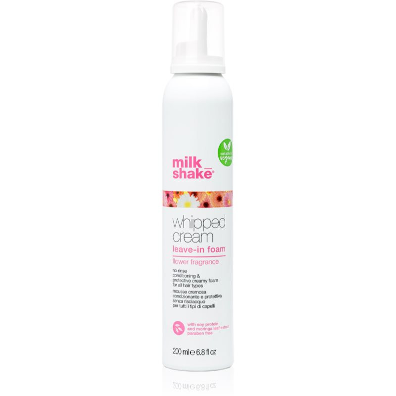 Milk Shake Whipped Cream leave-in treatment for all hair types Flower Fragrance 200 ml