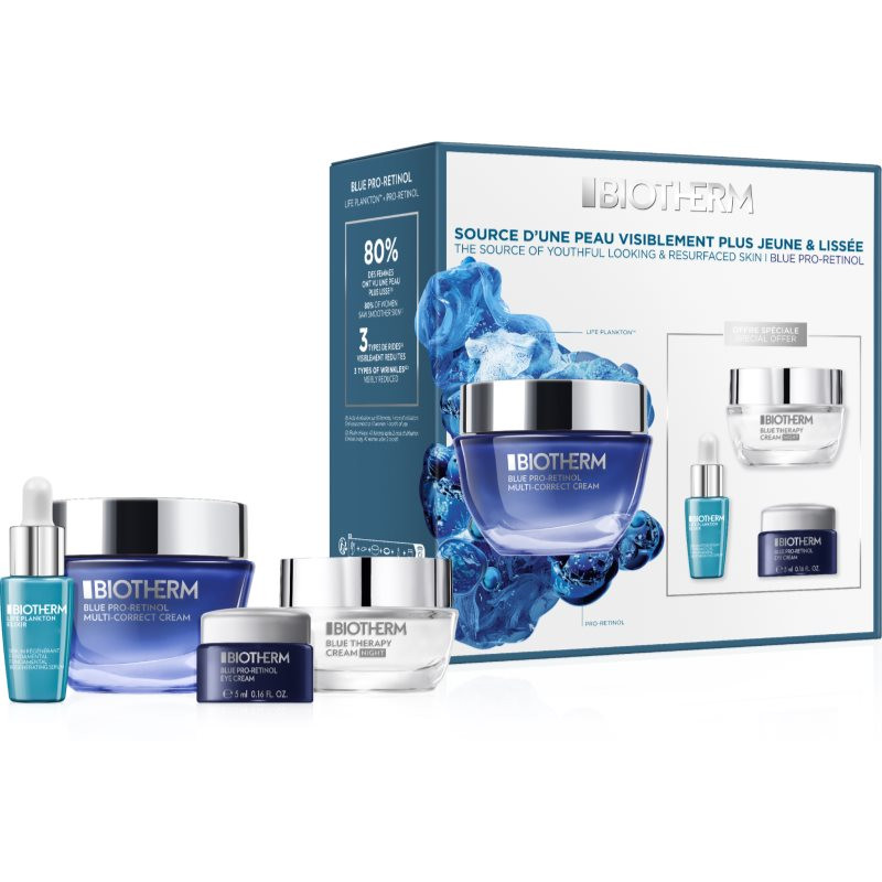 Biotherm Blue Pro-Retinol Multi Correct Cream gift set for women