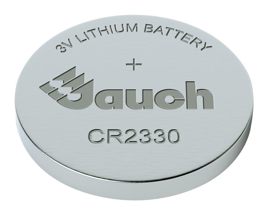 Jauch Cr2330 Battery, 3V, 260Mah, Pressure Contact