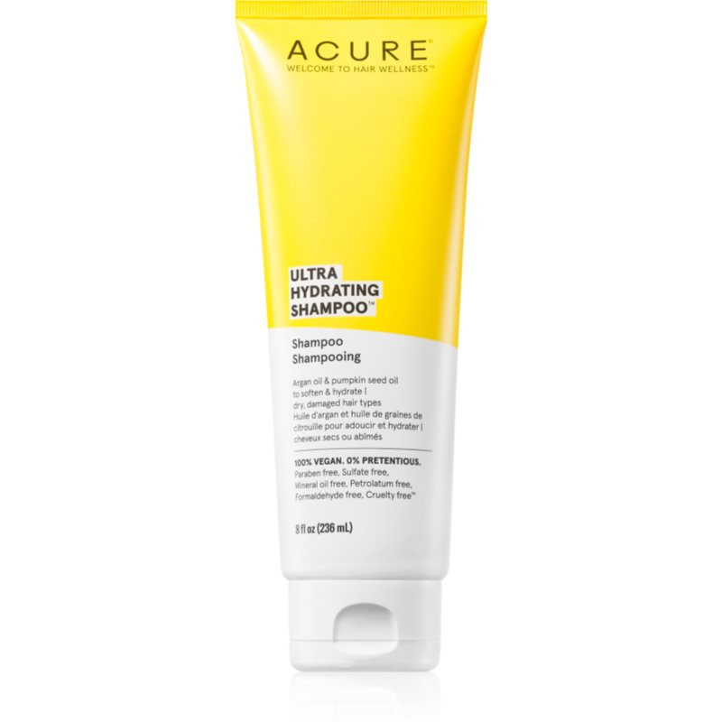 ACURE Ultra Hydrating moisturising shampoo 236 ml