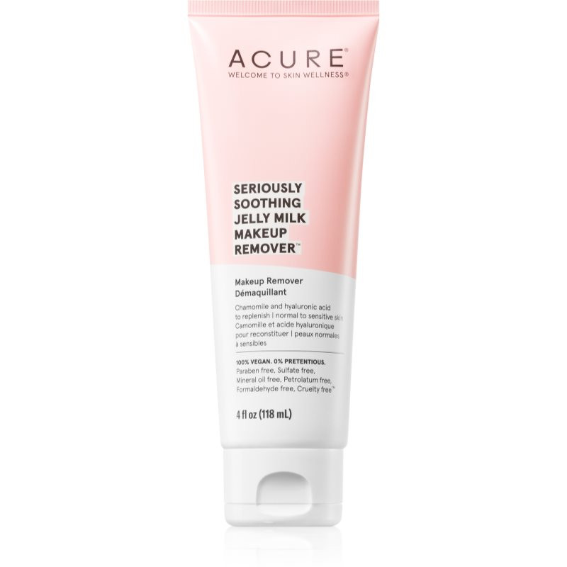 ACURE Seriously Soothing Jelly Milk makeup remover 118 ml