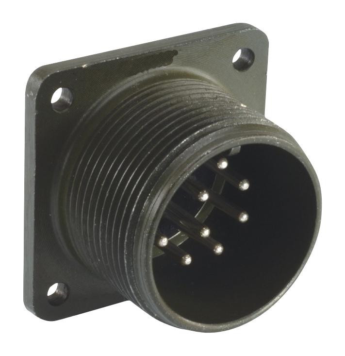 Amphenol Industrial Ms3102A16S-5P. Mil Spec Cir Connector, Rcpt, 16S-5, Solder