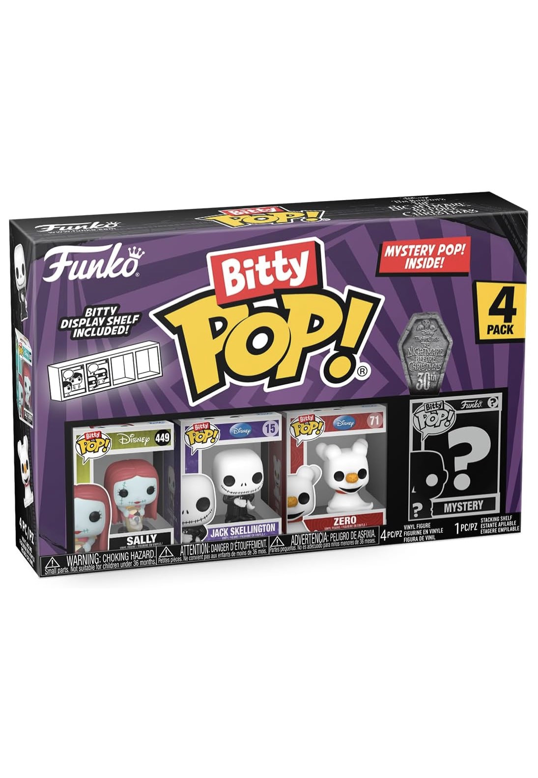 The Nightmare Before Christmas - Sally Bitty POP! 4PK -