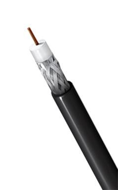 Belden H125A00.00B100 Coaxial Cable, 18Awg, Pvc, 100M