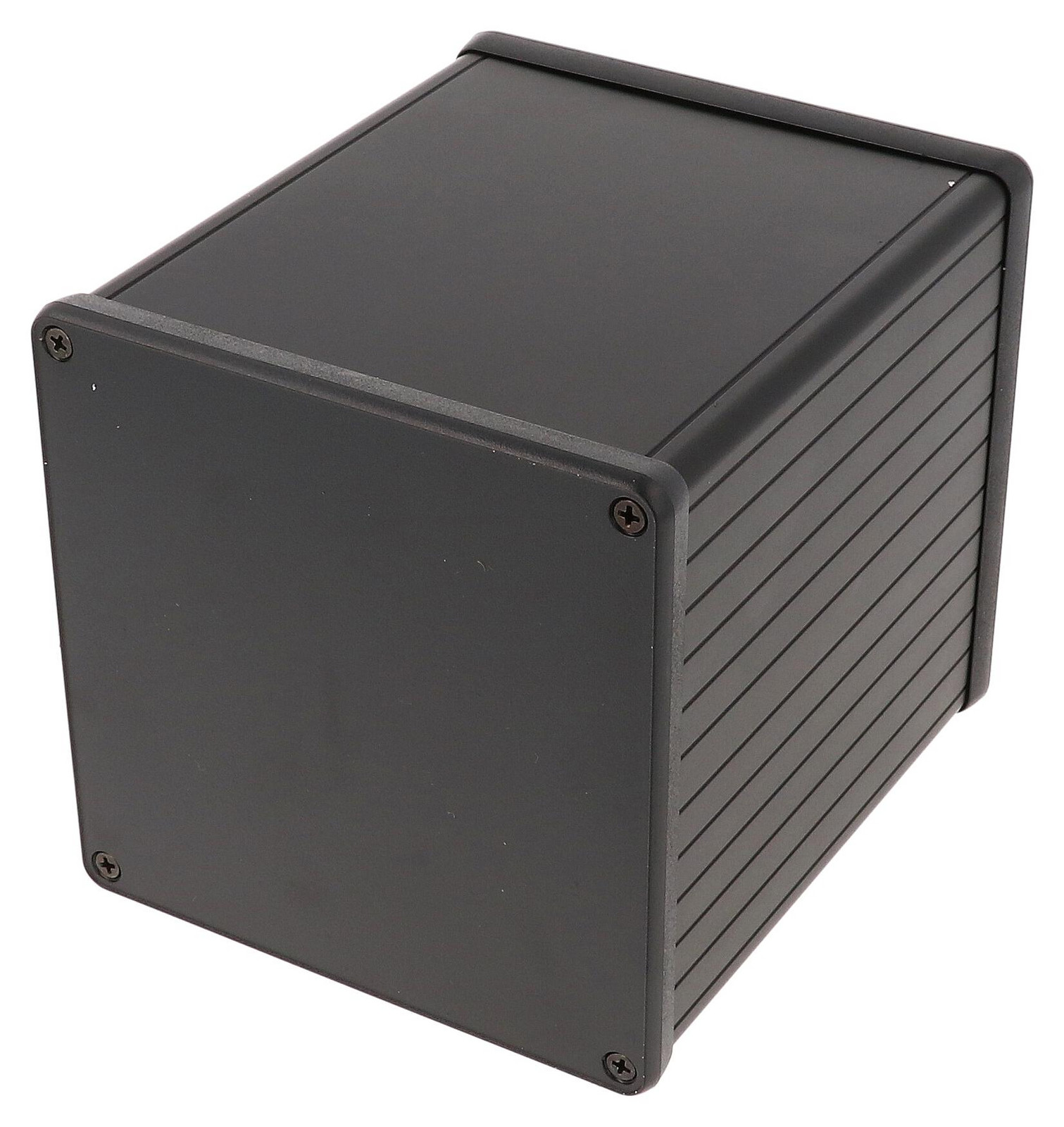 Hammond 1455Ns1202Bk Enclosure, Small, Aluminium, Black