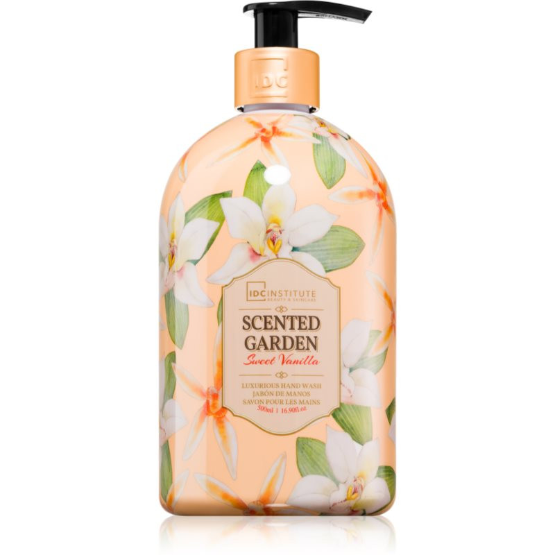 IDC Institute Scented Garden Vanilla liquid soap for hands 500 ml