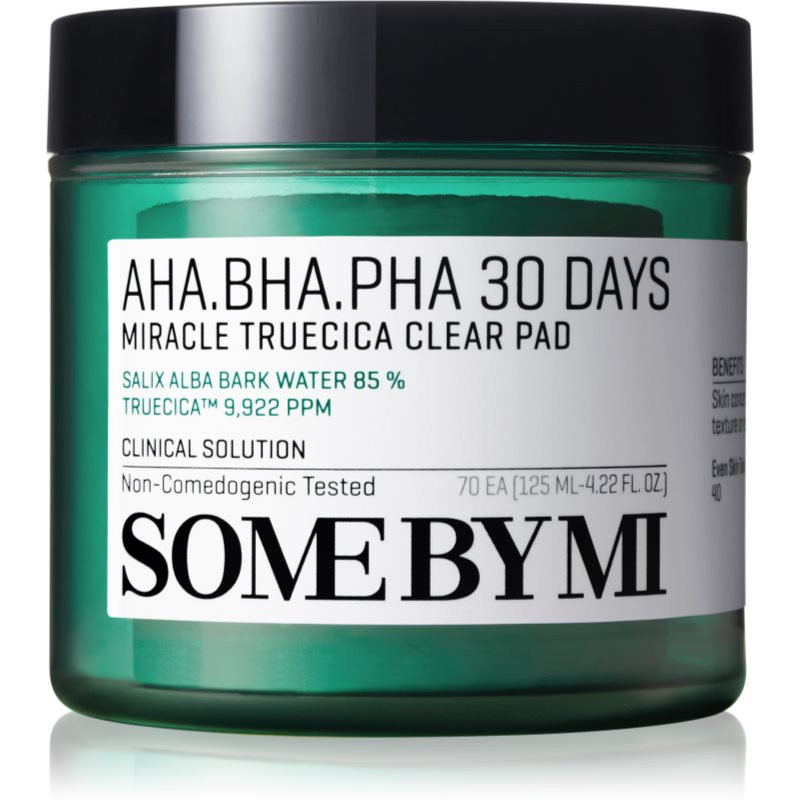 Some By Mi AHA∙BHA∙PHA 30 Days Miracle cleansing pads for problem skin, acne 70 pc