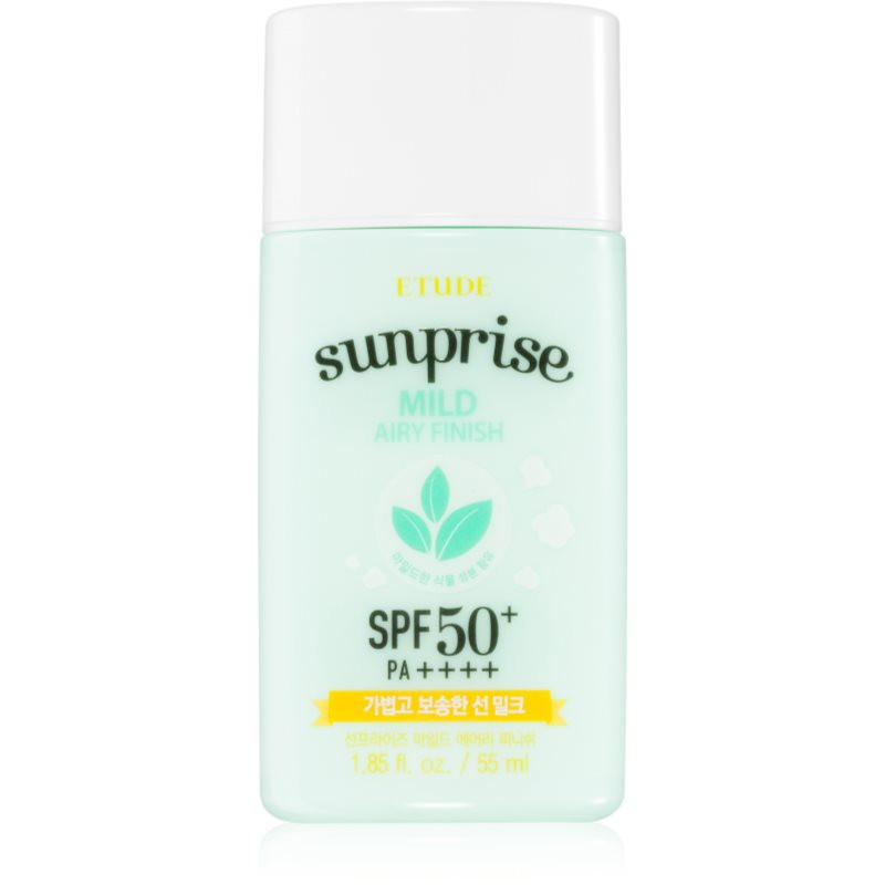 ETUDE Sunprise Mild Airy Finish protective mineral face fluid SPF 50+ 55 ml