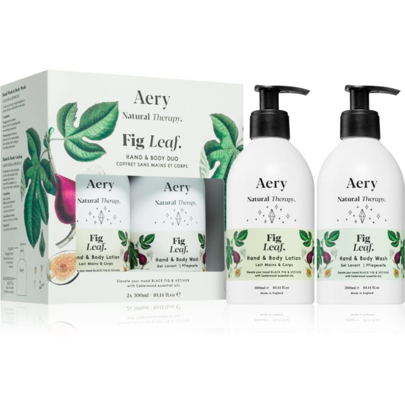 Aery Botanical Fig Leaf gift set