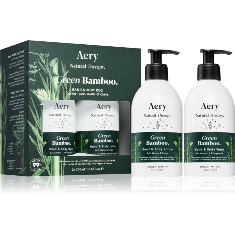 Aery Botanical Green Bamboo gift set