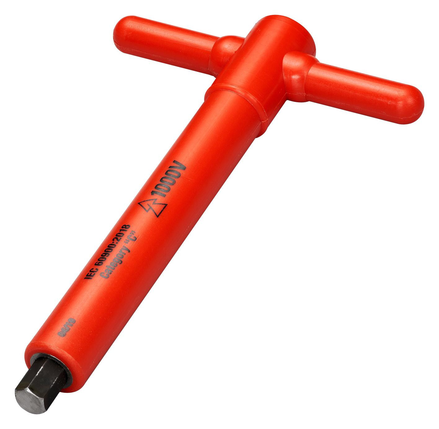 Insulated Tools Ltd 02761 Hex Driver, T-Handle, 10mm, 170mm