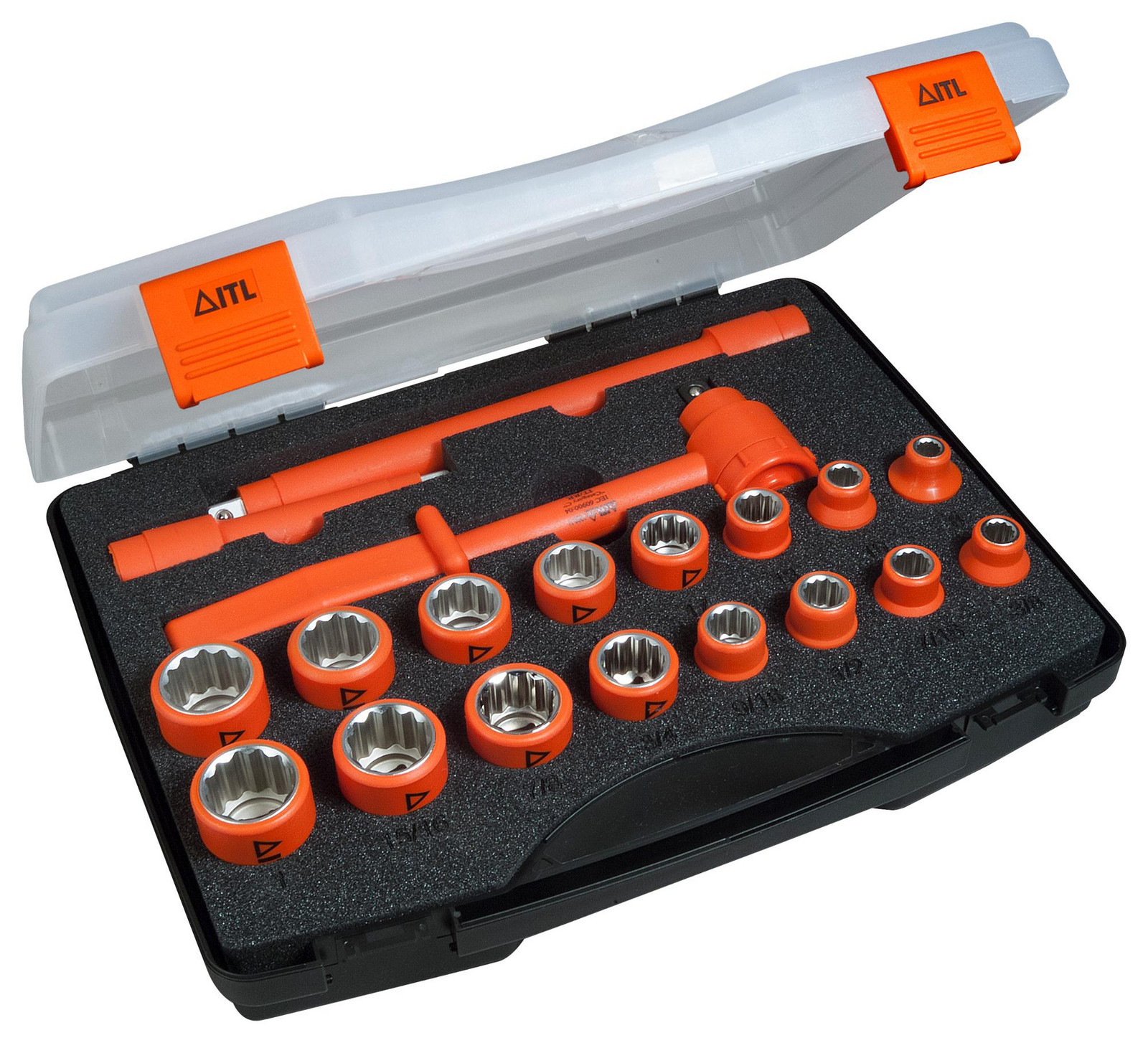 Insulated Tools Ltd 03095 Socket Set, 1/2