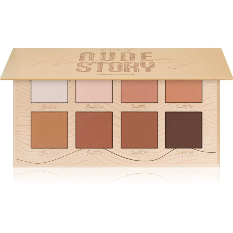 Cupio Nude Story eyeshadow palette 8x0,85 g